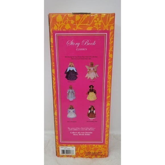 Disney Cinderella Story Book Classics Doll KB Toys Vintage NIB RARE - Picture 4 of 6